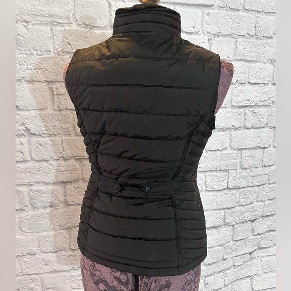 WEATHERPROOF quilted puffer vest w/plush lining sz S - Picture 4 of 5